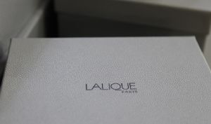 Motif Fleur Anémone Lalique Cristal 