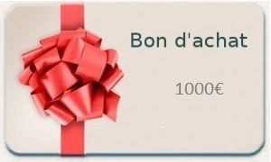 Carte Cadeau d'une valeur de 1000€