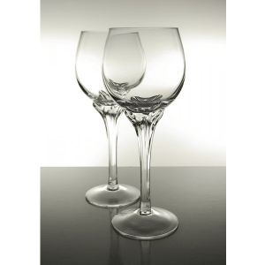 Coffret 2 Verres à Vin Crocus Grand Modèle Krosno 