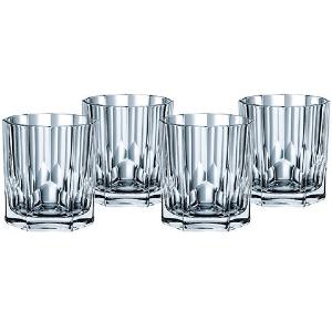 Verres à whisky en cristal collection Aspen ( coffret de 4 )