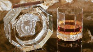 VERSACE Médusa : coffret 2 verres à whisky 