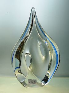 Trophée, Sulfure goutte Murano 