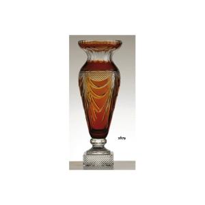 Vase sur pied Cristal de Paris Pompeia 49 cm 