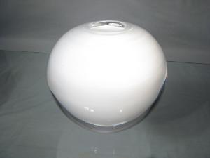 Vase Rond Millafori blanc mat