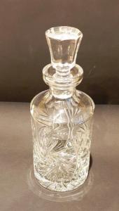 Carafe ronde en Cristal de Bohème Taillé