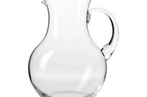 Carafe à eau en cristal écologique ronde 1,8l