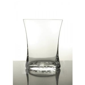 Vase ovale en cristal 