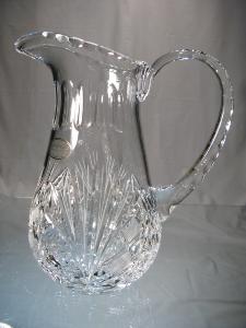 Carafe à Eau Jarre en Cristal de Bohème 