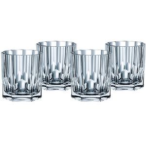 Verres à whisky en cristal collection Aspen ( coffret de 4 )