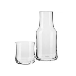 Service de chevet en cristal 