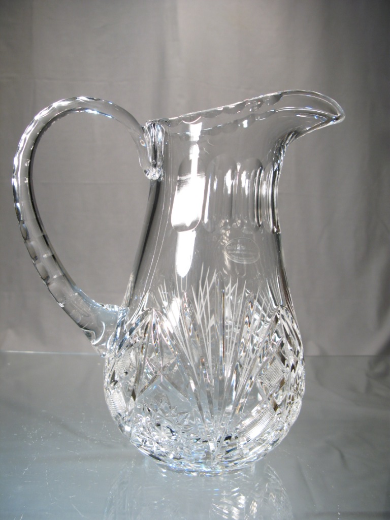 Carafe à Eau Jarre en Cristal de Bohème 