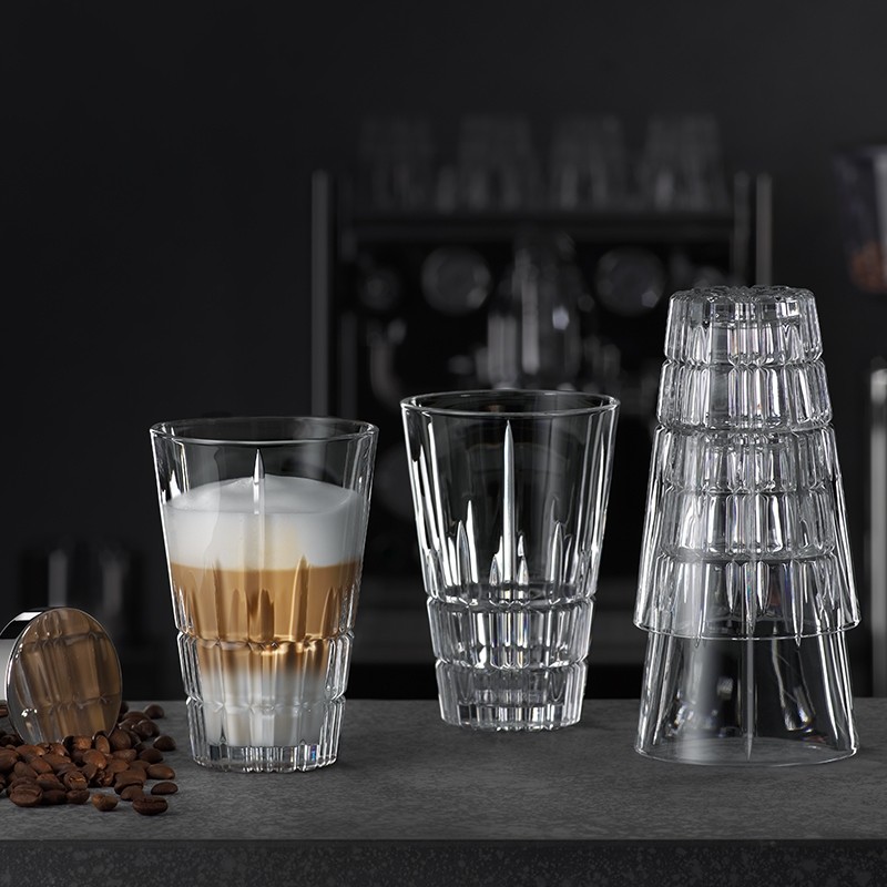 Verres Café Latte Macchiato Perfect serve coffret de 4