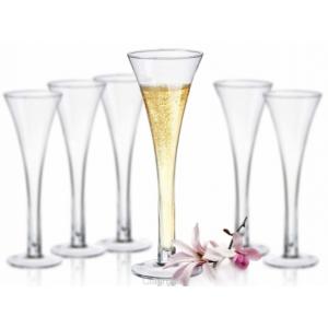 Flutes Champagne moderne uni forme tulipe