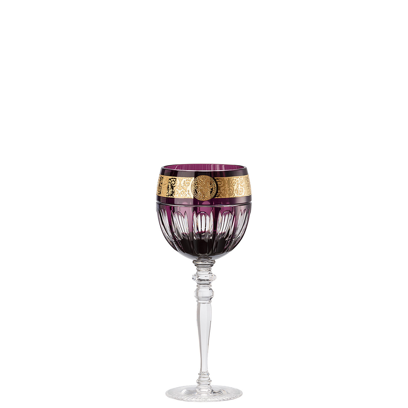 Versace Collection Verres Gala Prestige Médusa Violet