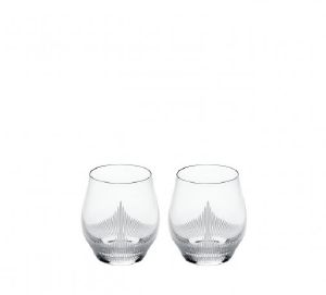 100 points Cristal Lalique coffret 2 Verres Gobelet Whisky