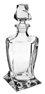 Carafe à Whisky Cristal de Bohème Quadra petite , utilisé dans la série LUCIFER