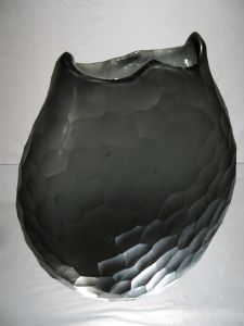 Vase Crocodille Gris