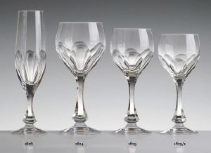 Cristal de Paris : coffret de 6 Flûtes à champagne