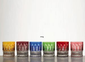 Collection Paris: Verres à vin du Rhin Roêmer en cristal 6 couleurs