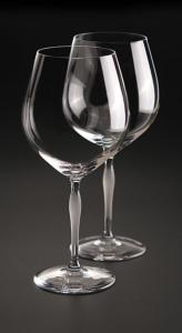 100 points Cristal Lalique Coffret 6 Verres à Bourgogne