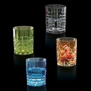 Verre Whisky cristal collection Highland couleurs