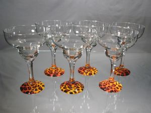 Verre Margarita en cristal collection Panthere