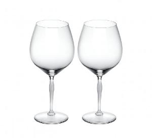 100 points Cristal Lalique Verre à Bourgogne