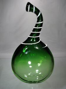 Vase Millafori trompe elephant vert