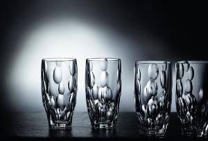 Verres Longdrink en cristal collection Sphere ( coffret de 4 )