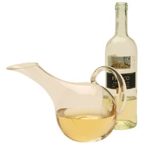 Carafe à vin Col de cygne en cristal 