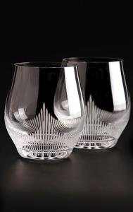 100 points Cristal Lalique coffret 2 Verres Gobelet Whisky