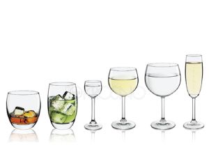 Coffret 6 Verres "bourgogne" en cristal gm