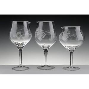 Grand Verre à décanter le vin taille grappe raisin