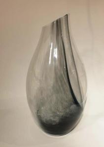 Vase Murano Svaja grand gris