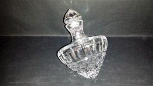 Petite Carafe Toupie Cristal de Bohème 