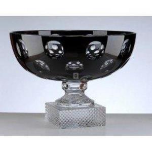 Coupe sur pied Cristal de Paris Taille Pastille Ronde