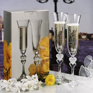 Coffret 2 Flûtes à champagne en cristal collection Coeur Spiegelau