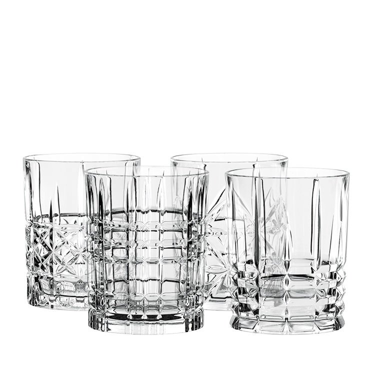 Verre Whisky cristal collection Highland coffret de 4