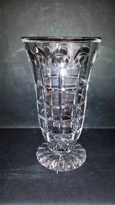 Vase en Cristal de Bohème taille épurée