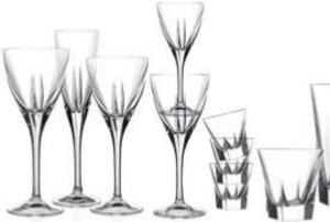 Service 6 Verres Cristal collection Fusion Transparent