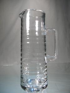 Carafe, Pichet à eau cannelure horizentale