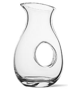 Carafe à eau ou jus de fruit Moderne avec un trou 1L