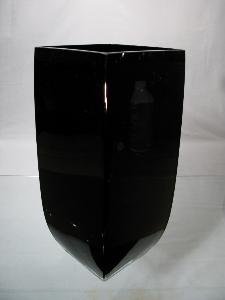 Vase Carre Noir Boheme