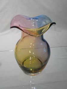 Vase Cristal +24%plomb. pièce unique 