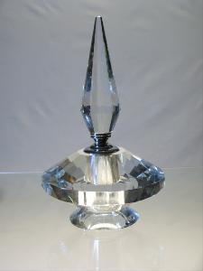 Flacon à parfum Cristal de Paris plat