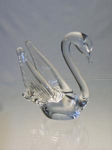 Cygne collection Murano transparent