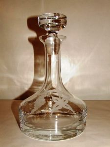 Carafe à décanter le vin en cristal