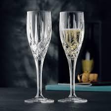 Flutes Champagne en cristal collection Noblesse ( lot de 4 )