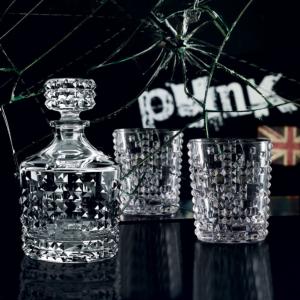 Carafe et 2 verres whisky Collection Punk