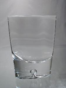 Vase Cristal Plat pour petites fleurs